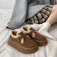 Women's Non-slip Warm Snow Boots - Stylish Raise The Bottom Footwear - EnigmaParis