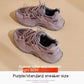 Women's Winter Cotton Sports Shoes - Stylish Leisure Thick Soled Footwear.