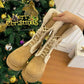 Women's Fashion Casual Simple Warm Platform Snow Boots.