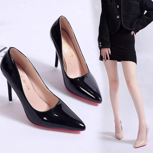 Women's Stiletto Heel Pointed Toe Pumps - Sexy High Heels.