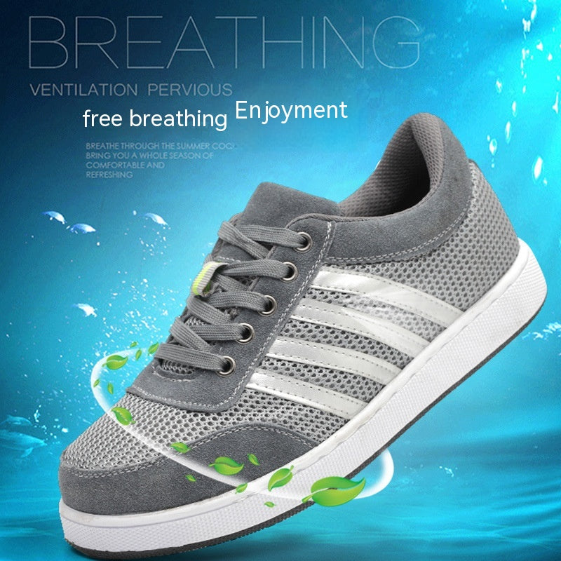 Casual Board Shoes:  Breathable Insulation, Anti-Smash, Anti-Puncture, Wear-Resistant