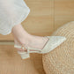 Trendy 2024 Summer Sandals for Women | Chunky Heel High Heel Shoes - EnigmaParis