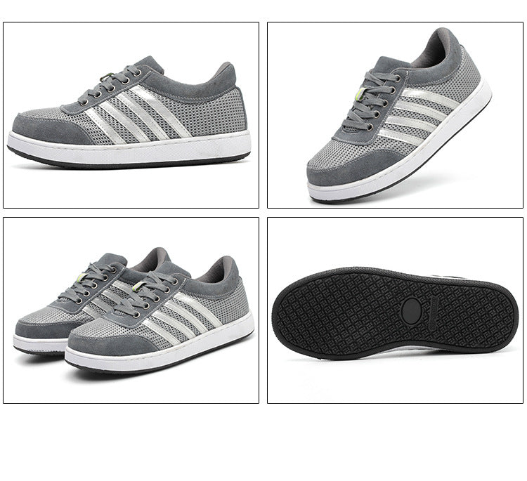 Casual Board Shoes:  Breathable Insulation, Anti-Smash, Anti-Puncture, Wear-Resistant