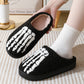 Halloween Ghost Hand Cartoon Thermal Cotton Slippers