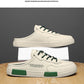 Men's Sneakers Sleeve Casual Fashion Pump Leather Color Matching Student White Shoes