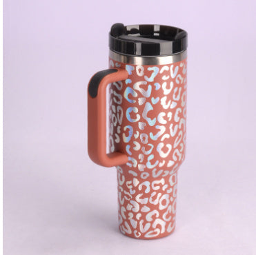 Stainless Steel Spill Proof Vacuum Coffee Cup Tumbler With Lid Tapered