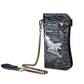 Genuine leather dragon wallet - tiger