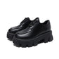 Sweet Cool Platform Shoes Autumn And Winter New Small Leather Shoes - EnigmaParis