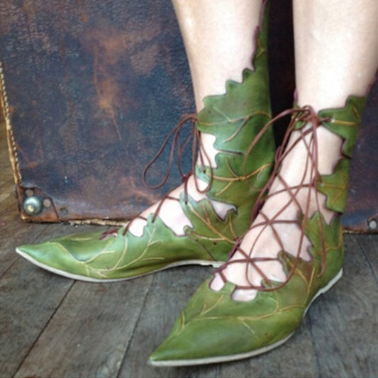 Summer Women's Lace-Up Flat Sandals | Trendy 2024 Collection - EnigmaParis