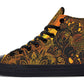 Printed Couple High-top Canvas Shoes