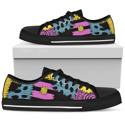 3D Printed Low-top Summer Men's And Women's Canvas Shoes - Enigmaparis