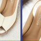 Women's Leather Peep Toe Plus Size Sandals