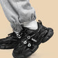 Black Daddy Shoes Women's Platform Sports Casual Shoes