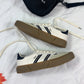 Step into Fall Fashion: Retro White Leather Shoes - Couple Style