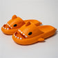 Funny Shark Cartoon Indoor Outdoor Slippers - Soft, Elastic, and Comfortable Footwear - EnigmaParis