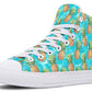 Printed Couple High-top Canvas Shoes