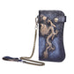 Genuine leather dragon wallet - tiger