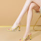 Women's Hollow Fish Mouth Pointed Stiletto Sandals