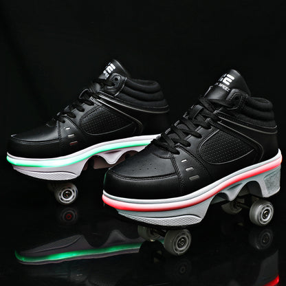 Vier Rad Rampage Schuhe Sieben Farbe Atmosphäre Atmen Licht