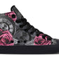 Printed Couple High-top Canvas Shoes