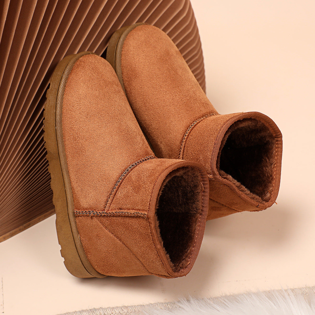 Winter Women's Warm Cotton Velvet Snow Boots - EnigmaParis