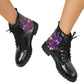 Autumn Casual Lace Up Ankle Boots Round Head Chunky Heel Boots - EnigmaParis
