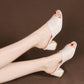Stylish European Station Ankle Strap Sandals: Soft Leather, Thick Heel, Fashionable - EnigmaParis