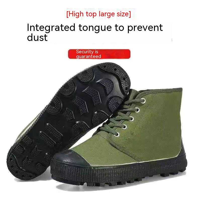 Breathable Rubber Sneakers for Enhanced Protection