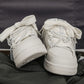 Men's Height-Increasing White Shoes – Lace-Up Comfort