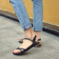 Women's Large Size Flat Toe Sandals