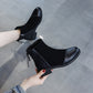 Soft Leather Soft Bottom Stitching Martin Boots For Women - EnigmaParis