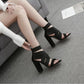Open-toed sandals