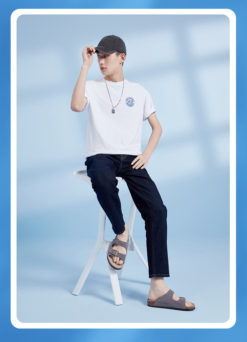 New Men's Cork Sandals Fashion Casual