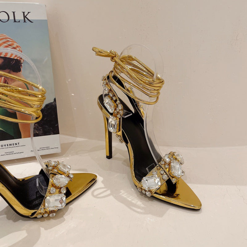 Women's Cold Noodles With Sesame Sauce Stiletto Heels Low.
