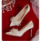 Niche French Wedding Summer Women's Shoes