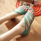Summer Thin Strap Mid-heel Flat Wedge Casual Ladies Sandals