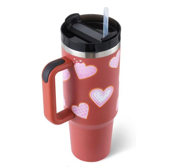 Stainless Steel Spill Proof Vacuum Coffee Cup Tumbler With Lid Tapered