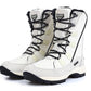Women's Outdoor Mid-calf Length Thermal Snow Boots.