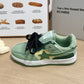 Winter Retro Shoes Women Couple's Breathable Rubber Sneaker.