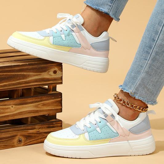 Women's Comfortable Platform Sneakers - Soft Bottom Sports Shoes.