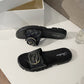 Women's Summer Outdoor Slippers New Non-slip Soft Bottom Internet Celebrity G Buckle Fashion - EnigmaParis