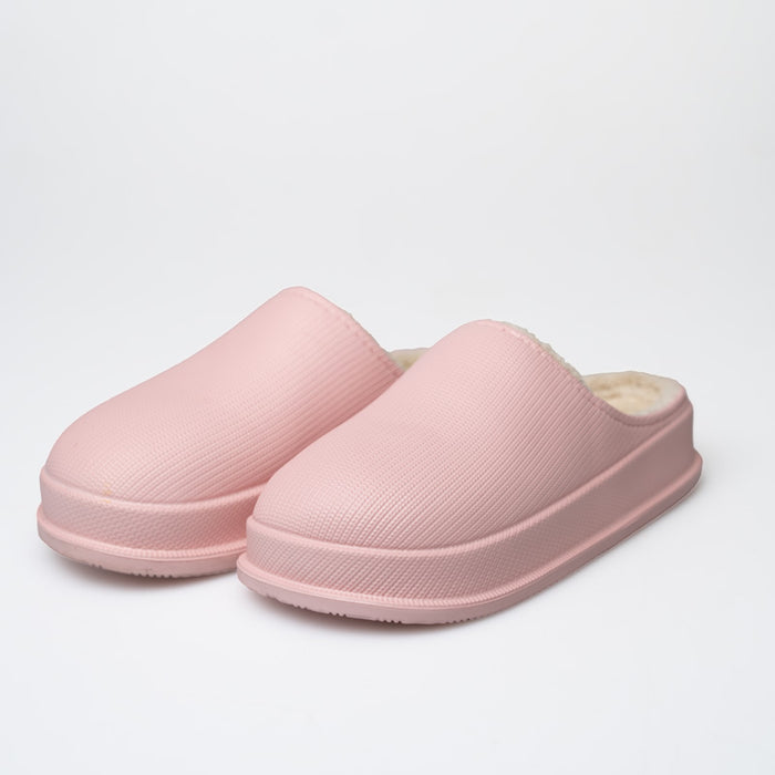 Waterproof Warm Thick Bottom Non-slip Cotton Slippers - EnigmaParis