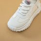 Dad Shoes Women's Fleece-lined Versatile Thick Bottom Small Size Sneaker