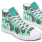 Printed Couple High-top Canvas Shoes