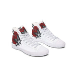 Printed Couple High-top Canvas Shoes