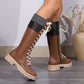 Female Plus Size Slimming High Boots - EnigmaParis