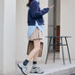 Women's Winter Cotton Sports Shoes - Stylish Leisure Thick Soled Footwear.