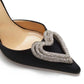 Women's Fashionable All-match Heart-shaped Rhinestone Sandals