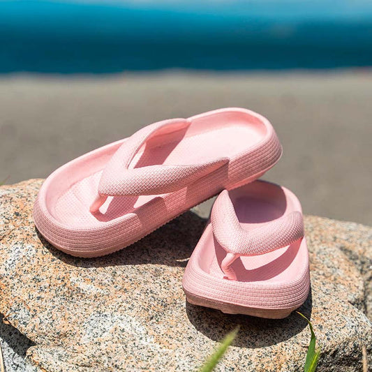 Women's Outdoor Seaside Thick Bottom Flip Flops - Beach Footwear - EnigmaParis