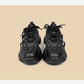 Black Daddy Shoes Women's Platform Sports Casual Shoes